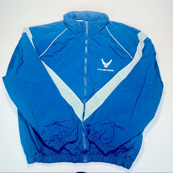 Air Force Other - Air Force jacket windbreaker full zip mesh lining zipper pockets men size XL